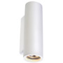 SLV 148060 PLASTRA UP-DOWN TUBE WL-3 светильник настенный для 2х ламп GU10 по 35Вт макс., белый гипс