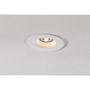 SLV 148070 PLASTRA DL GU10 ROUND светильник встраиваемый для лампы GU10 35Вт макс., белый гипс