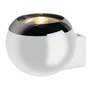SLV 149032 LIGHT EYE 150 BALL светильник настенный для лампы ES111 75Вт макс., белый / кольцо хром