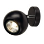 SLV 149060 LIGHT EYE 90 SINGLE светильник накладной для лампы GU10 50Вт макс., черный / хром