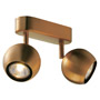SLV 149079 LIGHT EYE 90 DOUBLE светильник накладной для 2-х ламп GU10 по 50Вт макс., матированная медь