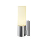 SLV 151543 DEVIN LED SINGLE светильник настенный IP44 8Вт c LED 3000К, 430лм, хром/ стекло белое
