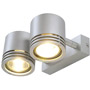 SLV 151922 BARRO DOUBLE CW светильник накладной для 2-x ламп GU10 по 50Вт макс., серебристый