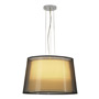 SLV 155650 BISHADE PD-1 светильник подвесной для 3-х ламп E27 по 23Вт макс., черный/ белый/ хром