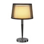 SLV 155651 BISHADE TL-1 светильник настольный для лампы E27 40Вт макс., черный/ белый/ хром