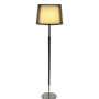 SLV 155652 BISHADE SL-1 светильник напольный для лампы E27 40Вт макс., черный/ белый/ хром
