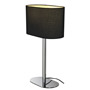 SLV 155840 SOPRANA OVAL ТL-1 светильник настольный для лампы E27 60Вт макс., хром/ черный