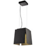SLV 155960 AVENTO 30 PD светильник подвесной 15Вт с LED 3000К, 660лм, черный/ золото