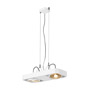 SLV 159211 AIXLIGHT® R2 DUO QPAR111 светильник подвесной для 2-x ламп ES111 по 75Вт макс., белый