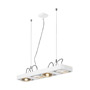 SLV 159221 AIXLIGHT® R2 LONG QPAR111 светильник подвесной для 4-x ламп ES111 по 75Вт макс., белый