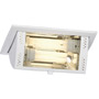 SLV 160011 TC DL 2x13W светильник встраиваемый c ЭПРА для 2-x ламп TC-DE G24q-1 по 13Вт, белый