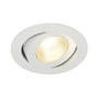 SLV 161271 CONTONE® TURNO ROUND DtW светильник встраив. 16Вт с LED 2000-3000К, 890лм, 30°, CRI>90, с БП, белый