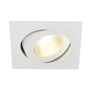 SLV 161281 CONTONE® TURNO SQUARE DtW светильник встраив. 16Вт с LED 2000-3000К, 890лм, 30°, CRI>90, с БП, белый