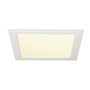 SLV 162783 SENSER SQUARE 24 светильник встраиваемый 350мА 14Вт c LED 3000К, 970лм, 120°, без БП, белый