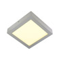 SLV 163013 SENSER SQUARE 14W светильник накладной 230V c SMD LED 14Вт (18Вт), 3000К, 840лм, c БП, серебристый