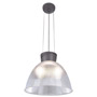 SLV 165100 PARA DOME E27 светильник подвесной для лампы E27 150Вт макс., антрацит/ прозрачный