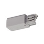 SLV 175054 3Ph | S-TRACK, разъём питания торцевой, GND слева, 16А макс., серебристый