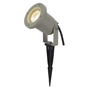 SLV 227418 NAUTILUS 10 SPIKE светильник IP65 для лампы GU10 35Вт макс., кабель 1.5м с вилкой, серебристый