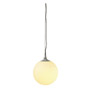SLV 228052 ROTOBALL SWING 50 светильник подвесной IP44 для лампы E27 24Вт макс., белый/ серебристый