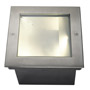 SLV 229383 DASAR® 255 SQUARE светильник встраиваемый IP67 34Вт c LED 3000К, 1620лм, сталь