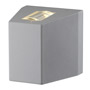SLV 229694 OUT BEAM UP/DOWN светильник настенный IP44 15Вт с LED 3000К, 2х 50лм, 2х 2°, серебристый