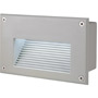 SLV 229701 BRICK LED DOWNUNDER светильник встраиваемый IP54 1.4Вт c LED 6500K, 35лм, серебристый