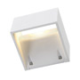 SLV 232101 LOGS WL светильник настенный IP44 8Вт c LED 3000К, 650лм, белый