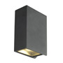 SLV 232445 BIG QUAD UP/DOWN светильник настенный IP44 8.6Вт с LED 3000К, 520лм, 110°, антрацит