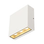 SLV 232451 BIG QUAD светильник настенный IP54 8.8Вт c LED 3000К, 480лм, 2х 30°, белый