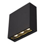 SLV 232455 BIG QUAD светильник настенный IP54 8.8Вт c LED 3000К, 480лм, 2х 30°, антрацит