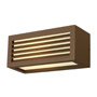 SLV 232497 BOX-L E27 светильник настенный IP44 для лампы E27 18Вт макс., бурый
