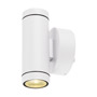SLV 233231 HELIA LED UP/DOWN светильник настенный IP55 12Вт c LED 3000К, 2x350лм, 2х 38°, белый