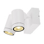 SLV 233251 HELIA LED SPOT DOUBLE светильник накладной IP55 16Вт c LED 3000К, 900лм, 2х 38°, белый