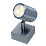 SLV 233310 SST 316 SINGLE светильник накладной IP44 4.6Вт с LED 3000К, 250лм, 15°, сталь
