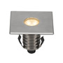 SLV 233696 DASAR® 100 PREMIUM SQUARE светильник встраиваемый IP67 5.5Вт c LED 3000К, 300лм, 60°, Al, сталь