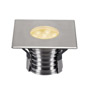 SLV 233746 DASAR® 150 PREMIUM SQUARE светильник встраиваемый IP67 17Вт c LED 3000К, 1200лм, 60°, сталь