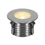 SLV 233762 DASAR® 180 PREMIUM LED ROUND светильник встр. IP67 c LED 24Вт (28Вт), 3000К, 2700лм, 24°, сталь