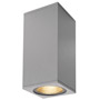 SLV 234504 BIG THEO LED UP-DOWN светильник настенный IP44 42Вт с LED 3000К, 2х 2000лм, 2х 24°, серебристый
