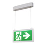 SLV 240003 P-LIGHT 33 PD светильник подвесной аварийный эвак. IP20 4Вт с LED 6000К, 32лм, 3 шильдика, белый