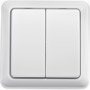 SLV 470819 SLV CONTROL BY TRUST, радиовыключатель настенный, двухклавишный, с опцией автоотключения, белый